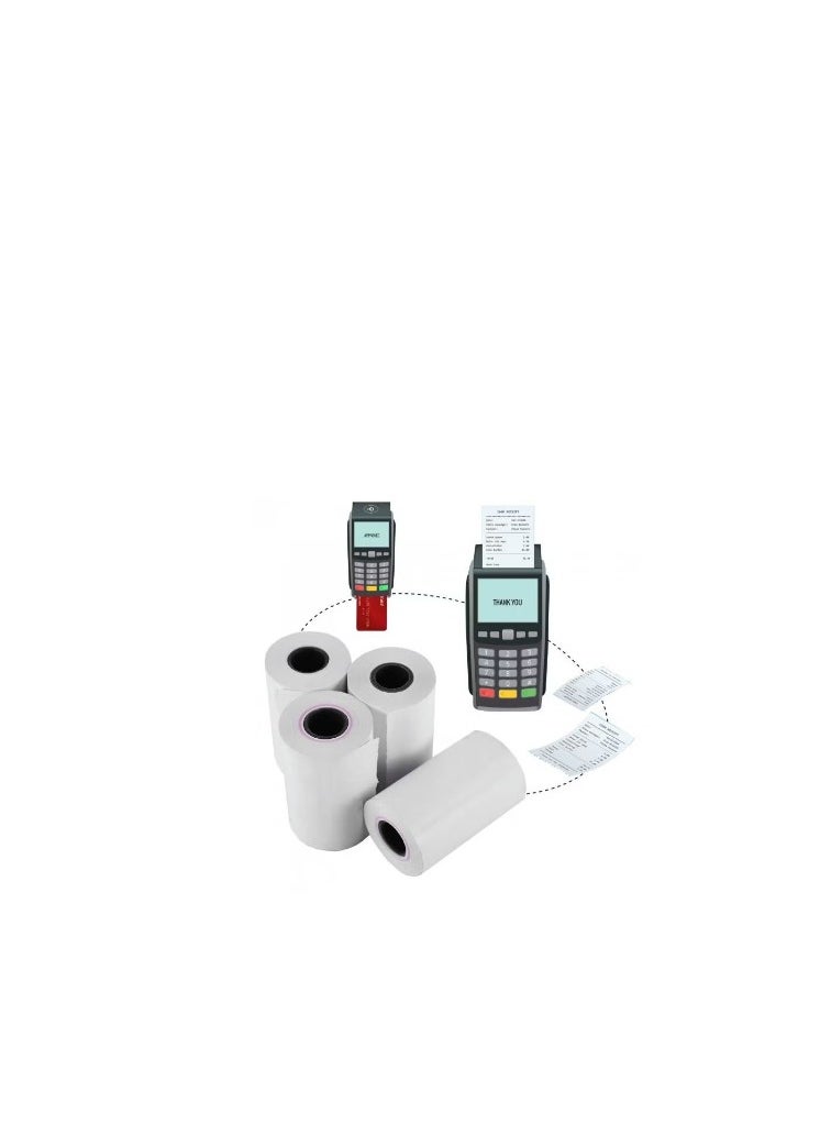 Terabyte 10 Rolls Thermal Printing Paper 80x50 Ideal for Hotels, Restaurants, Back Kitchens, Convenience Stores, and Front Desks  - Image 3