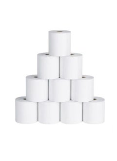 Terabyte 10 Rolls Thermal Printing Paper 80x50 Ideal for Hotels, Restaurants, Back Kitchens, Convenience Stores, and Front Desks  - Image 2