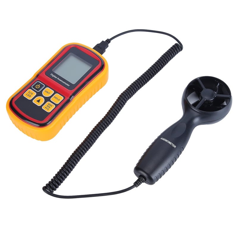 LCD Portable Anemometer Digital Wind Speed Meter Large Screen Multi Function Measurement - Image 5