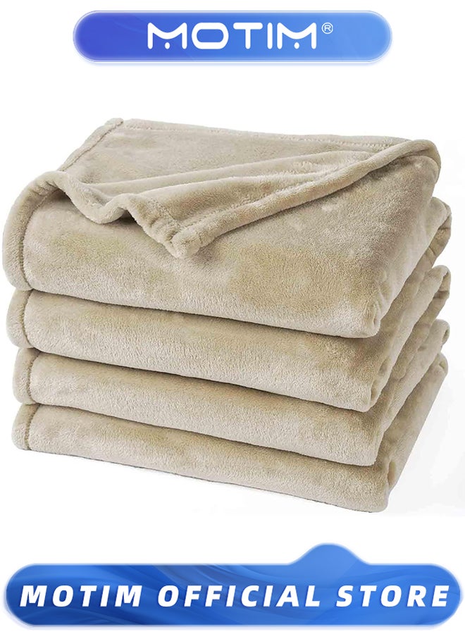 Motim Warm Throw Blanket Cozy Lightweight Blanket Soft Queen Blanket for Bed & Couch & Chair (150 * 200cm)  - Image 1