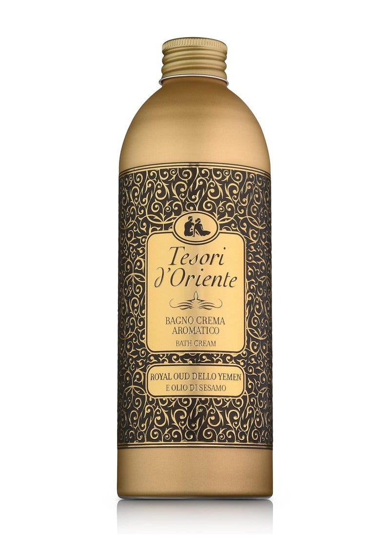 Tesori d'Oriente - Tesori d'Oriente: "Royal Oud Dello Yemen" Bath Cream with Yemen Royal Oud and Sesame Oil [ Italian Import ] - Image 1