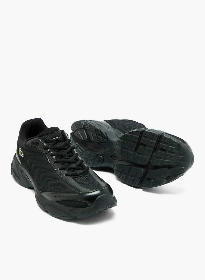 LACOSTE BLK/BLK Storm 96 2K Lite Low Top Athleisure Sneakers for Men | Best Price UAE