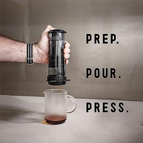 Delter Coffee Press Smoked Grey Edition with Metal Filter Included - Image 4
