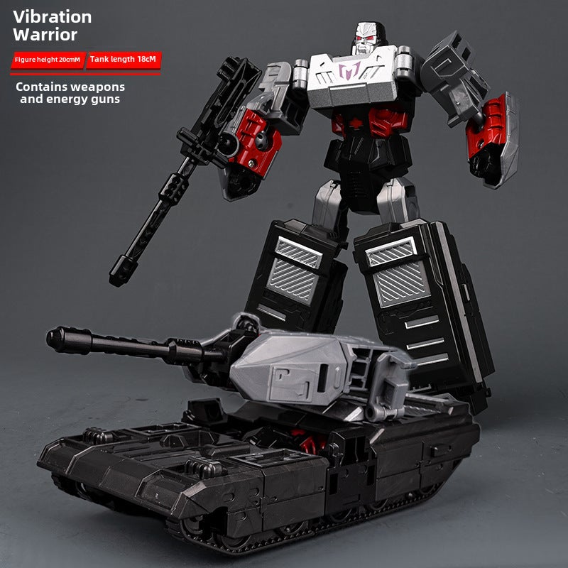 Star steel deformation toy Optimus King Kong wasp column alloy robot model hand ornaments children boys wholesale(Megatron Warrior) - Image 1