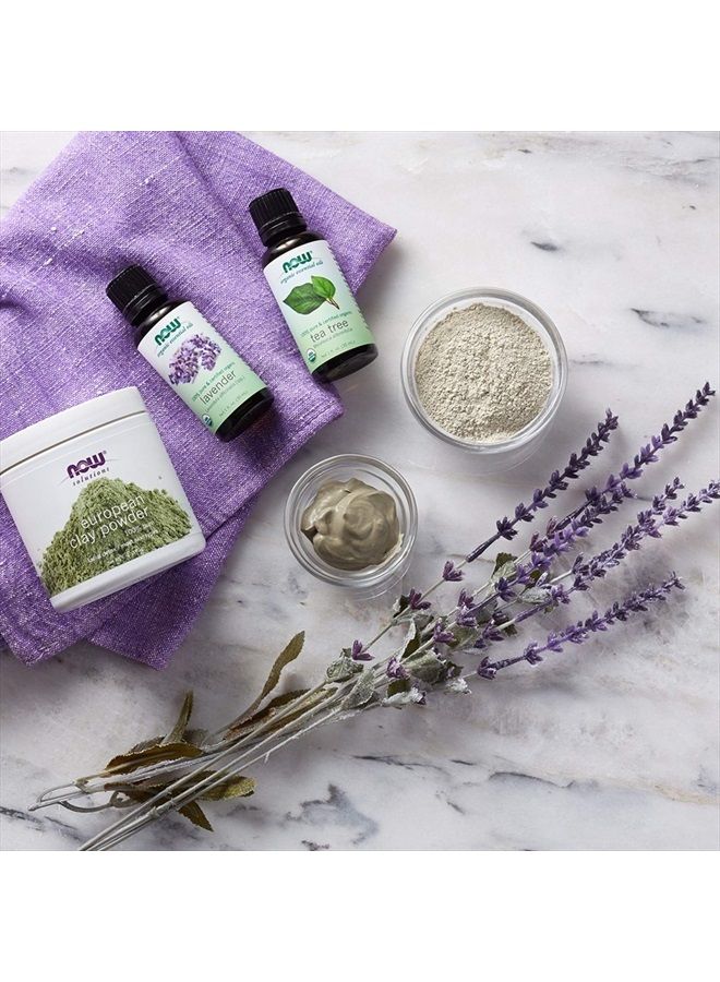 now Solutions, European Clay Powder, Pure Powder for a Detox Facial Cleansing Mask, 14-Ounce - Image 4