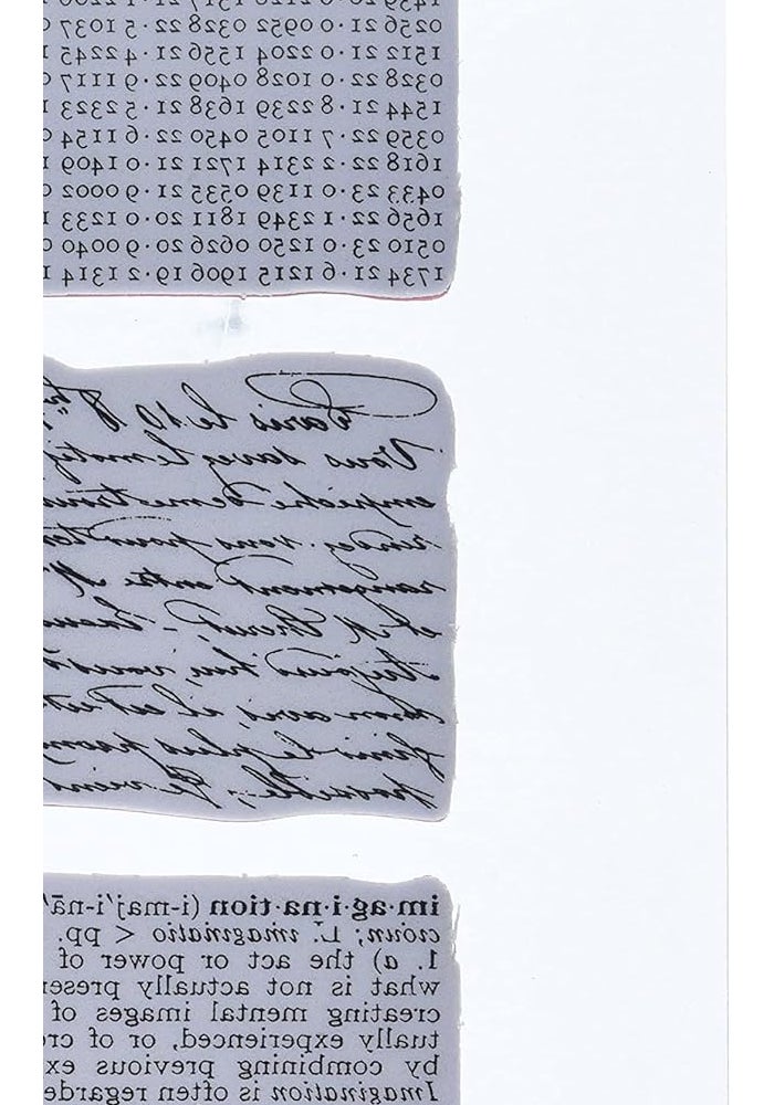 Stampers Anonymous CMS-111 Tim Holtz Cling Rubber Stamp Set - Reflections - Image 3