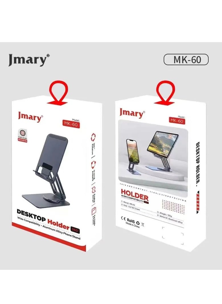 Jmary Jmary MK-60 360 Degree Mobile Phone and Tablet Desktop Holder  - Image 4