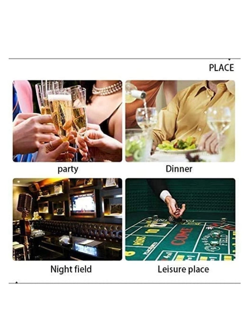 Zikra 6 Sided Dice Set 16mm Acrylic Dice 7 Color for Playing Games Dice Games, Math Games, Party Favors, Toy Gifts or Teaching Kids Math Board Games, Activity, Party Favors 70 Pieces - Image 4