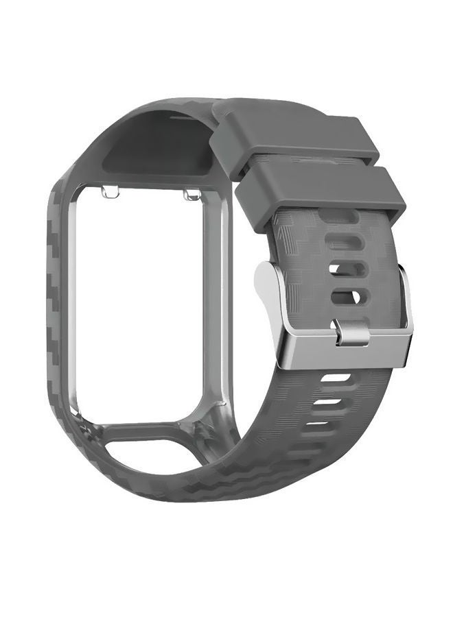 NIBEMINENT Replacement Bracelet Strap For Tomtom Series Watch Grey  - Image 2