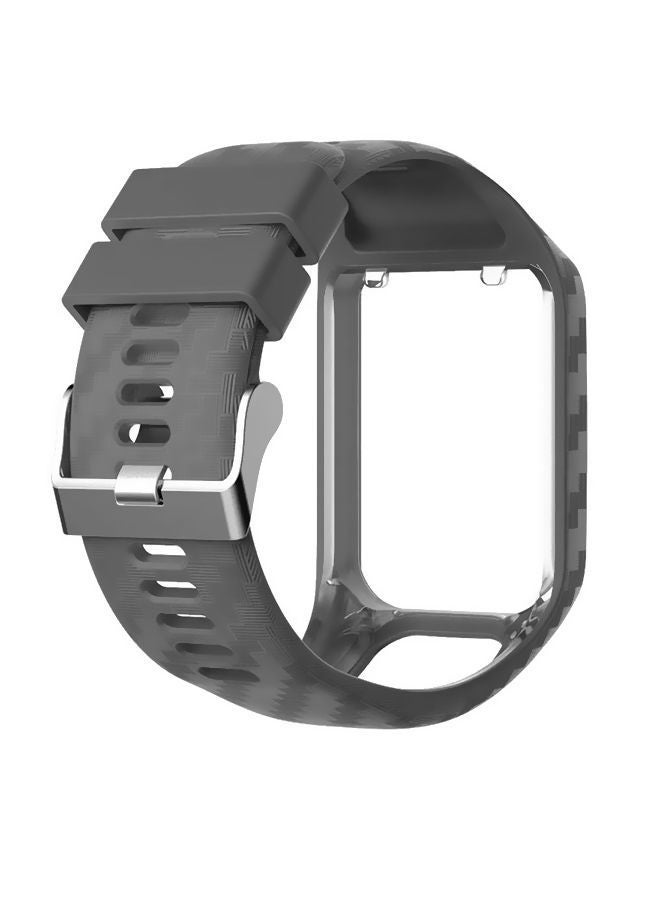 NIBEMINENT Replacement Bracelet Strap For Tomtom Series Watch Grey  - Image 3