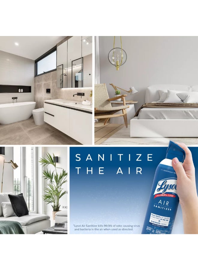 ليزول بخاخ معقم للهواء مزيل للروائح برائحة الكتان الأبيض 10 أونصة 4133575 - Image 4