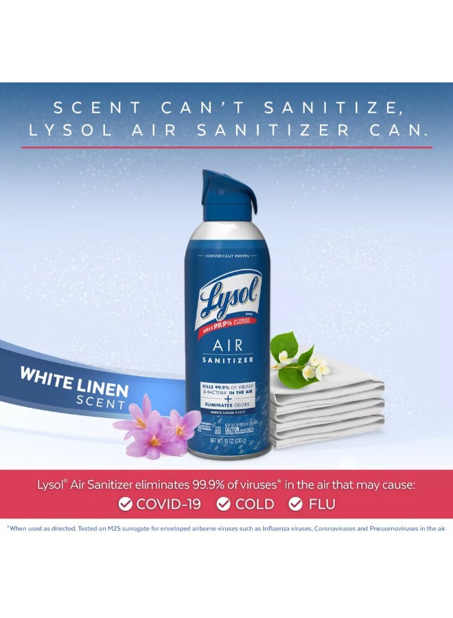ليزول بخاخ معقم للهواء مزيل للروائح برائحة الكتان الأبيض 10 أونصة 4133575 - Image 3