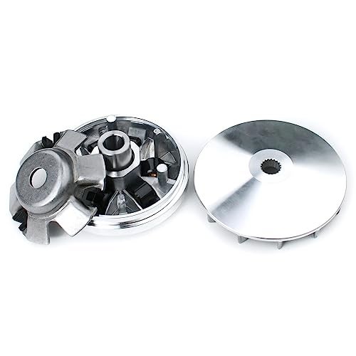 Glixal GY6 125cc 150cc Variator Kit, Front Clutch Drive Pulley with 13g Roller Weights for 152QMI 157QMJ Scooter Moped ATV Go-Kart UTV - Image 4