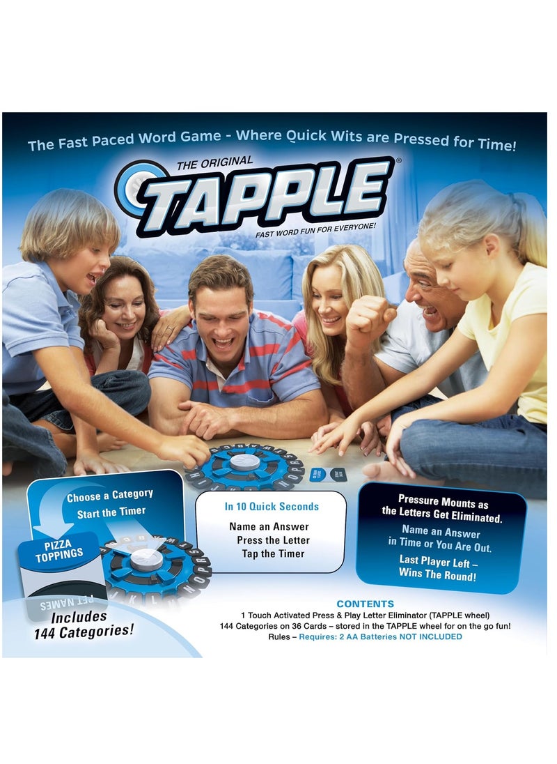 لعبة الكلمات Tapple، لعبة لوحة عائلية سريعة الوتيرة للكبار والصغار - pzsku/Z66953EBBDF5EEA48F33AZ/45/_/1736936576/6f8290b5-37b1-4937-82b8-9982d52ec88e