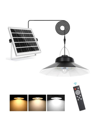 Solar Pendant Lights Solar Indoor/Outdoor Light with Motion Sensor, 5 Lighting Modes with Remote Control, 98 LED 1200LM Solar Powered Shed Lamp for Garage Shed Barn Gazebo Patio - pzsku/Z6695654A08E1373FE327Z/45/_/1688438789/e8e4c320-fcde-4842-b94a-779887dc3329