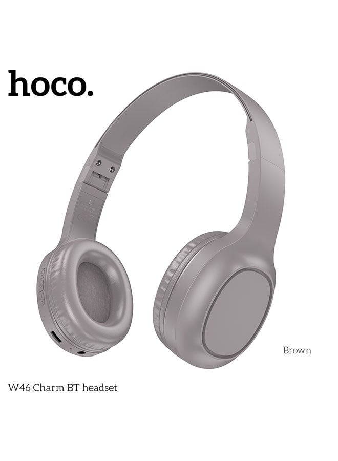 hoco. W46 Charm Folding BT Headset 20 hours Music Time - Image 2