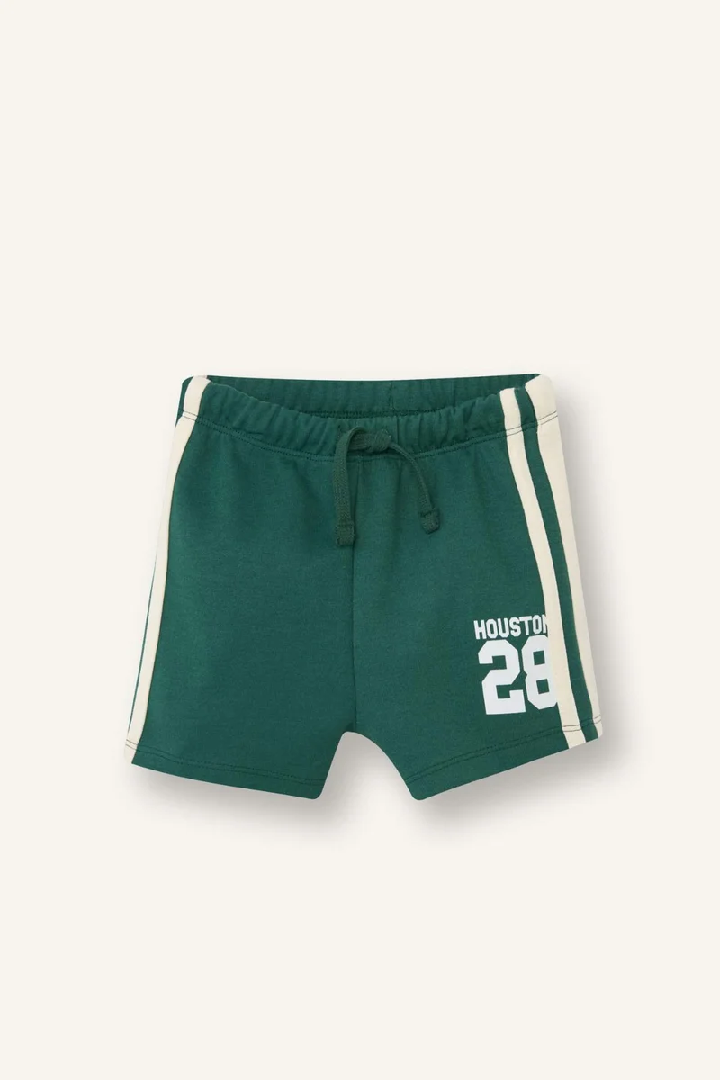 ديفاكتو Baby Boy Slogan Print 2 Piece Set