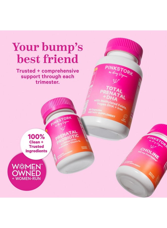 Pink Stork مكمل حمض الفوليك من بينك ستورك للنساء - 400 ميكروغرام، فيتامينات قبل الولادة للنساء، يدعم صحة الأعصاب والعمود الفقري، إنتاج خلايا الدم الحمراء، المزاج، الطاقة أثناء الحمل - 30 كبسولة - Image 5