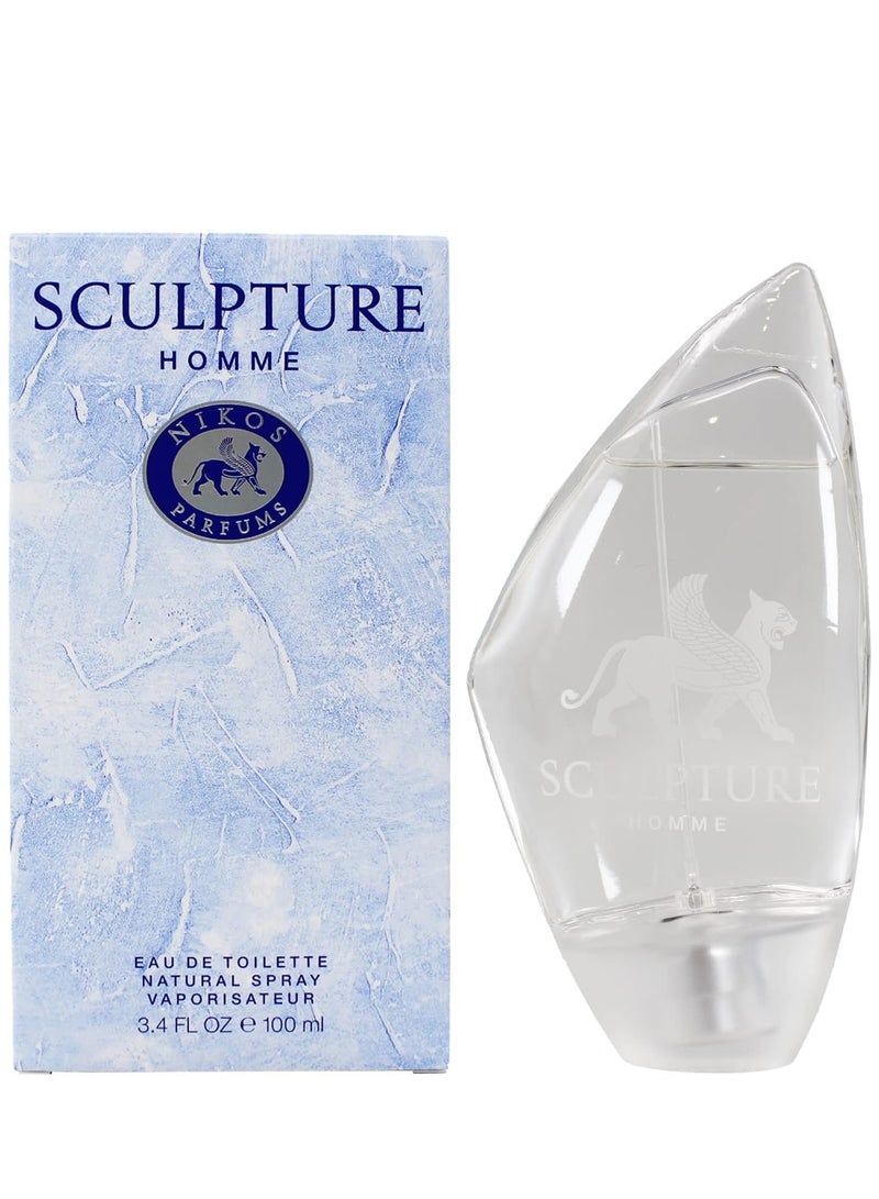 Nikos Sculpture by Nikos for Men - 3.4 oz EDT Spray - Image 1
