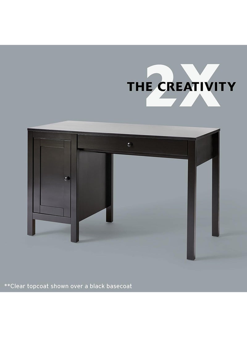 RUST-OLEUM Painter’s Touch 2X Ultra Cover, Gloss Clear Spray Paint, 340g (12oz) – Fast Drying, UV Resistant, Non-Yellowing, Protective Clear Coat for Wood, Metal, Plastic & More-334029 - Image 5