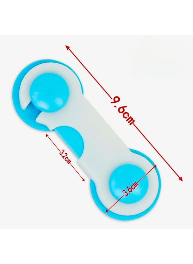 Multifunctional childproof door lock, suitable for doors, cabinets, drawers and refrigerators, easy to install and safe - 2-piece pack. - Image 2