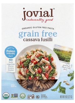 Jovial Organic Gluten Free Pasta Cassava Fusilli 8 oz (227 g) 