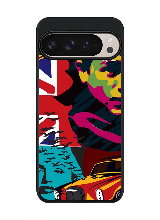 Stylizedd For Google Pixel 9 Pro XL Case,Slim fit Camera Protection, Shockproof Thin Phone cover - Retro Spy  - Image 1