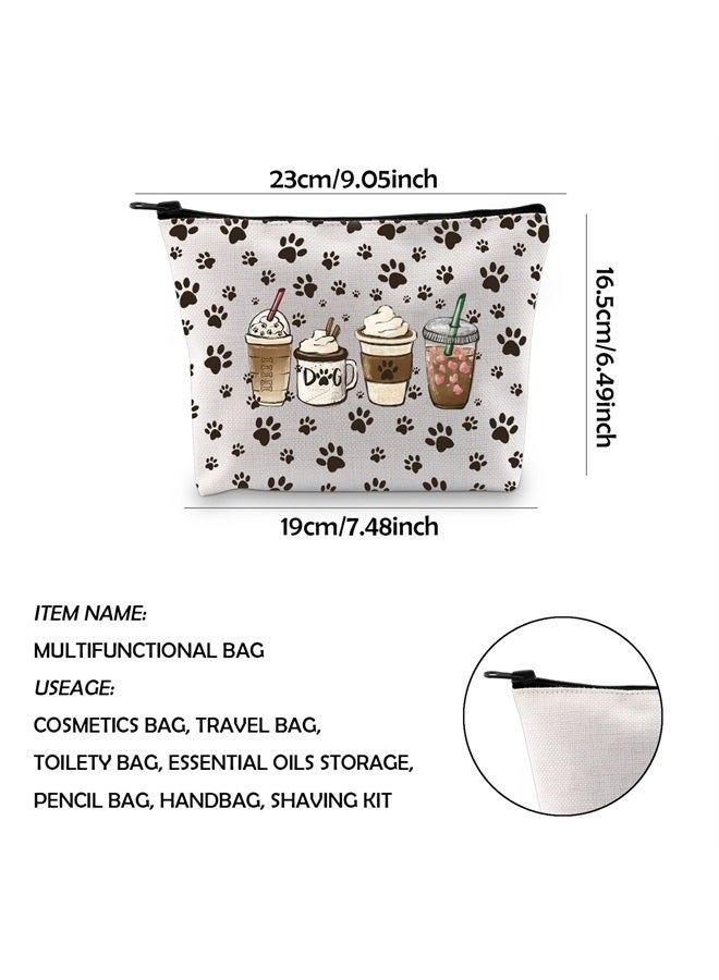 WCGXKO Dog Mom Gift Dog Owner Gift Dog Lover Gift Dog Zipper Pouch Makeup Bag (dog) - Image 2