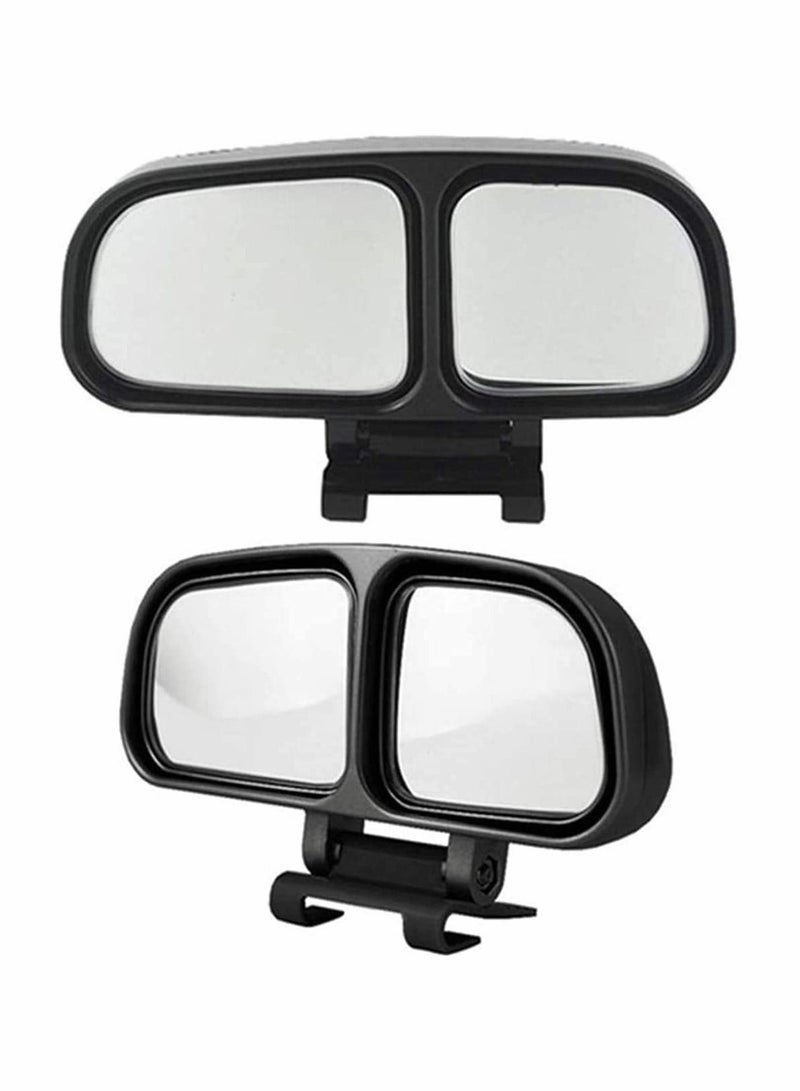 2 Pcs Blind Spot Mirrors, HD Glass Adjustable Rear View Mirror,Car Auxiliary Universal Wide Angle Mirrors Rear View Mirror Mirror Universal for Cars, Trucks, SUVs - Image 1