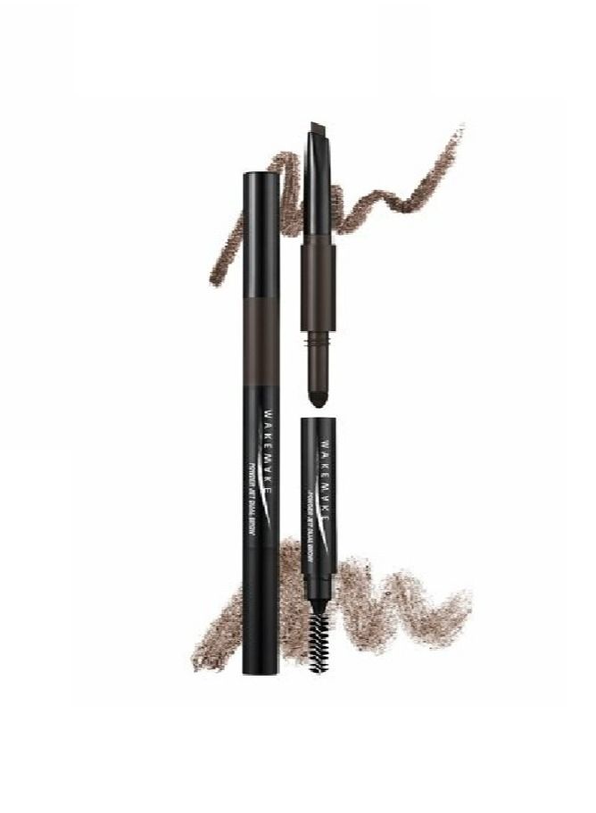 WAKEMAKE Powder Jet Dual Brow Reddish Brown - Image 2