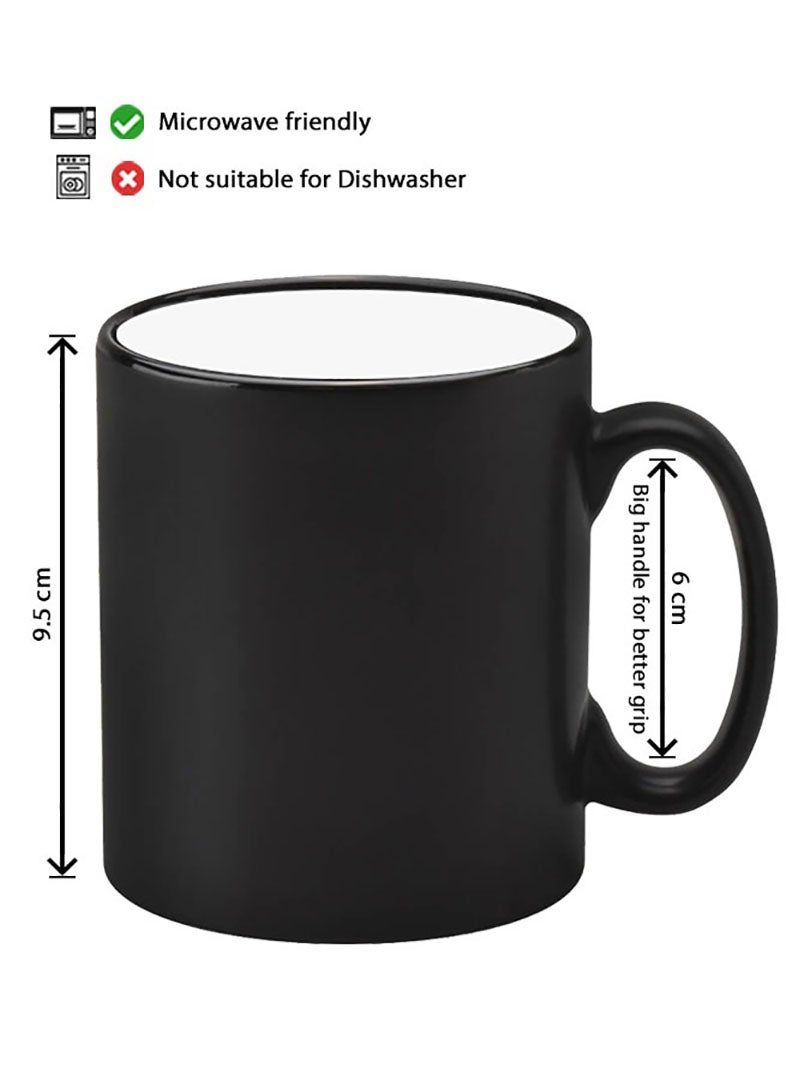 Theodor Color Changing Heat Sensitive Ceramic Mug, Image Revealed When HOT Liquid is Added! Bike diesel mate - Image 3