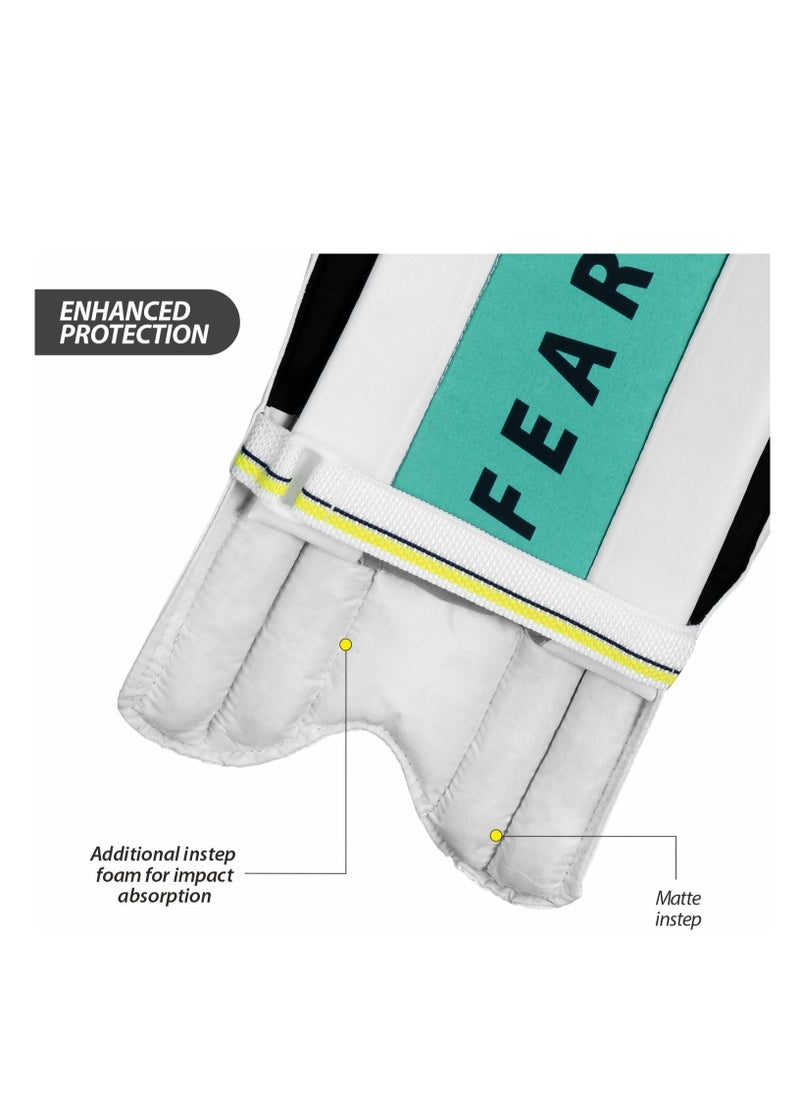 DSC - Condor Atmos Leather Cricket Batting Legguard (Size - Mens, Right Hand), Leather - Image 1