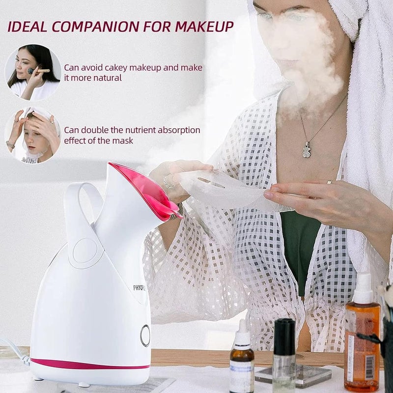 Concepta Facial Nano Cure Nano Steamer UV Sterilization for Face Nose Cold Cough Steam Inhaler and Vaporizer Breath Machine for Adults Kids with Nano Ionic Steam Technology White - Image 5