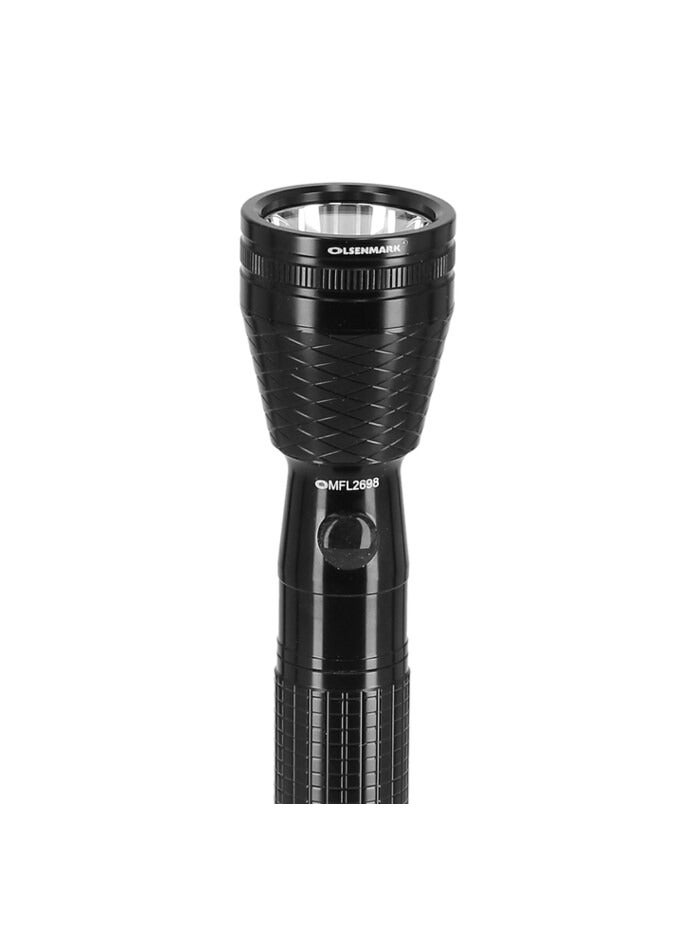 Olsenmark Olsenmark - OMFL2698 Water Proof LED Flashlight, 268 MM | 3 In 1 - 1000 Meters Range - 1200 MHA Ni-CD battery - Hyper bright cool white power LED  - Image 3