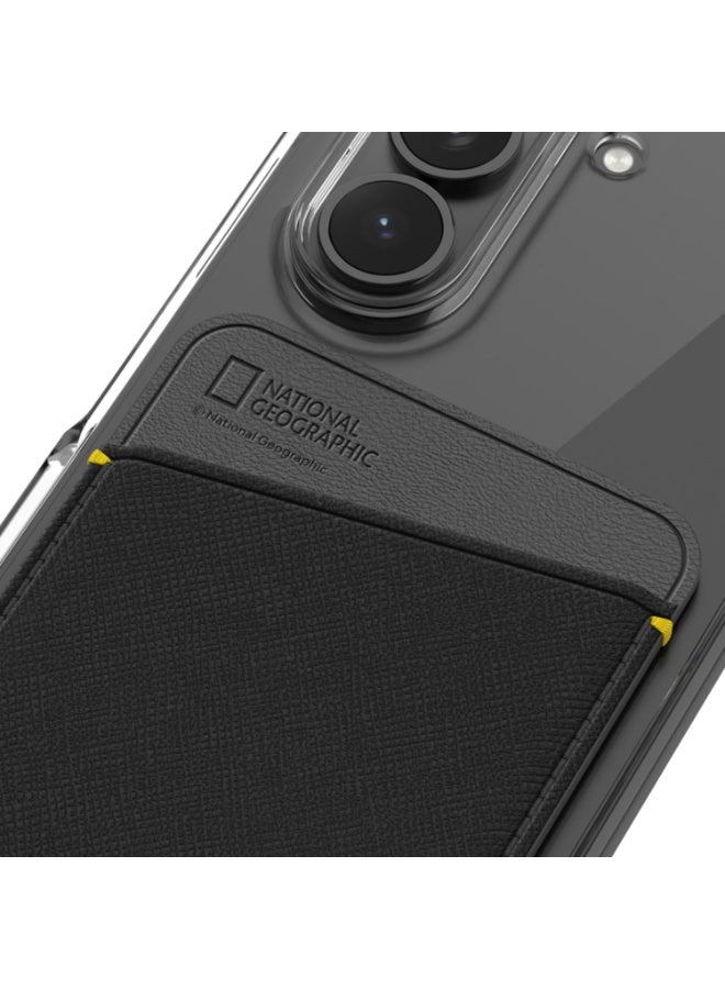 NATIONAL GEOGRAPHIC حافظة بطاقة ناشيونال جيوغرافيك V2 (سلسلة Galaxy Z Fold) Galaxy Z Fold 7 - أسود - Image 2