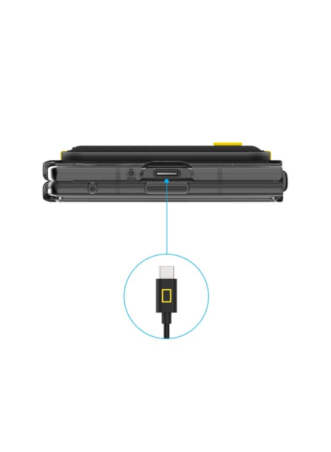 NATIONAL GEOGRAPHIC حافظة بطاقة ناشيونال جيوغرافيك V2 (سلسلة Galaxy Z Fold) Galaxy Z Fold 7 - أسود - Image 4