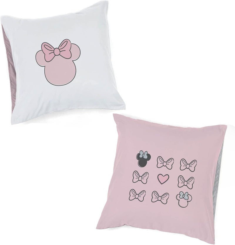 Jay Franco Disney Minnie One of a Kind 100% Cotton Children's Bedding Set 135 x 200 cm Single Bed Size Duvet Cover + Pillowcase 80 x 80 cm Fault optimized construction - Image 4