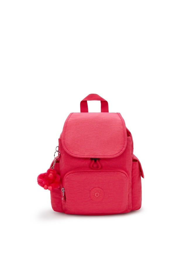 kipling City Pack Mini Backpack Resort Pink - Image 1
