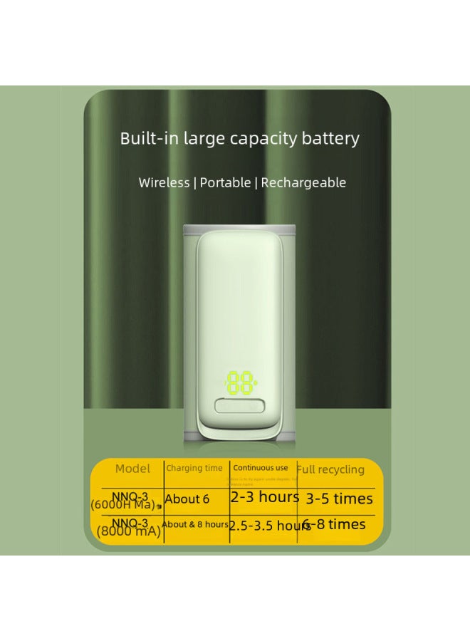 Portable Fast Charging Smart Constant Temperature Milk Warmer Bottle Heating Insulation Cover Multi-use For Travel-Capacity:NNQ-2 Warm Milk Sleeve (Digital Display) - Image 4