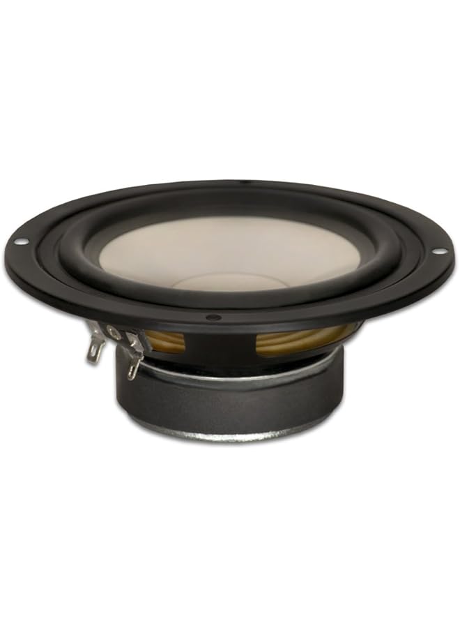 Generic Sound Gw-S525/8 Poly Cone 5.25" Woofer 130 Watts 8Ohm Replacement Speaker,Black  - Image 1