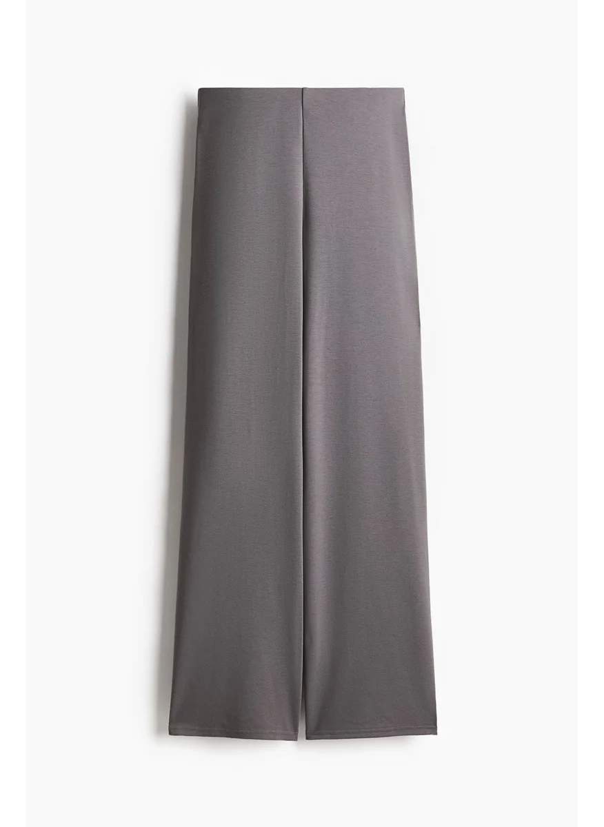 اتش اند ام Wide Jersey Trousers