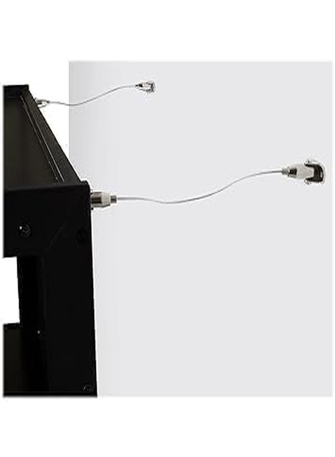 XIGSTA Baby Safety Earthquake Resistant| Anti Falling Durable and Reusable Device| Furniture Anti-Tip Anchor, Child Safety Straps| Child Safety Straps| Steel Cables Furniture Anchor Kit (2 Pack) - Image 2