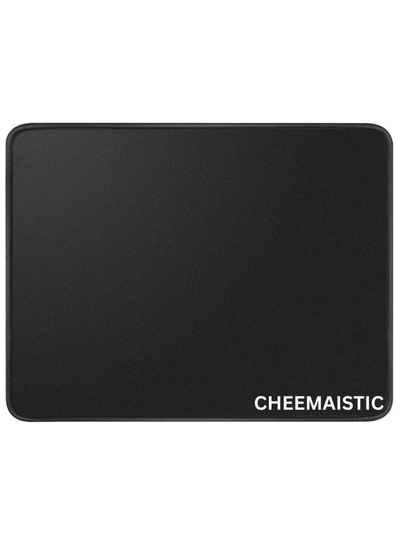CHEEMAISTIC Mouse Pad for Laptop and Computer, Smooth Waterproof Surface Mouse Mat, Non Slip Rubber Base Mousepad, Precision Optical Tracking for Office Work, Home, Gaming, and Study Desk Accessories - Image 1