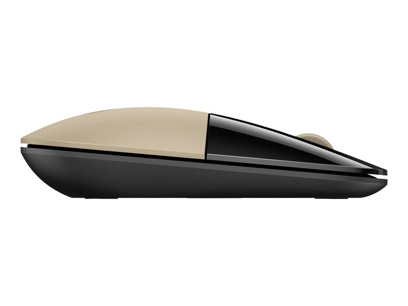 HP ماوس لاسلكي احترافي Z3700 ذهبي/ أسود - Image 3