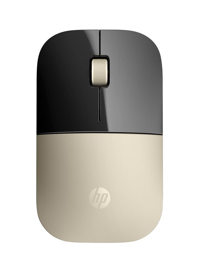 HP ماوس لاسلكي احترافي Z3700 ذهبي/ أسود - Image 1