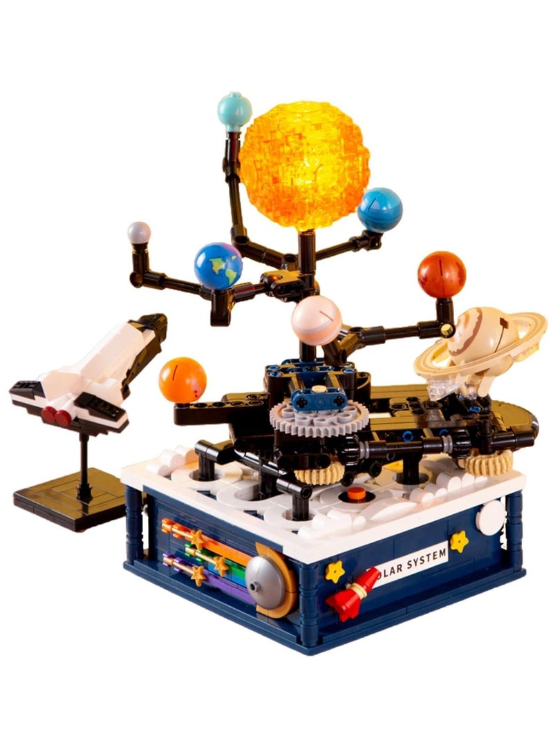 Solar System Creative Building Toys Educational Toys for Science Experiments Gifts for Children Ages 8-10-Ages 12-14 and up STEM Learning Kits 775 Piece - Image 1