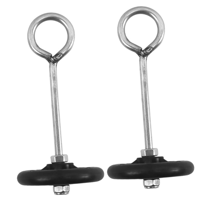 2pcs Stainless Steel Cattle Nose Farm Cow Nose Buckle for Veterinarians and Farmers Comfortable Design for Livestock Care - Image 1