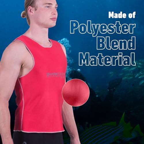 SHARKSKIN Chillproof Essentials Vest (Men) Red Medium - Image 3
