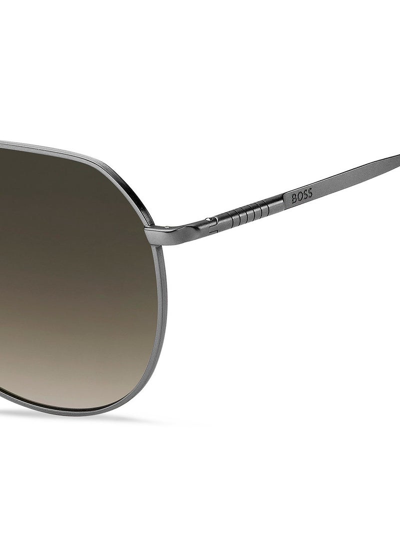 HUGO BOSS Men's UV Protection Pilot Sunglasses - Boss 1447/S Dk Ruthen 61 - Lens Size: 61 Mm - Image 4