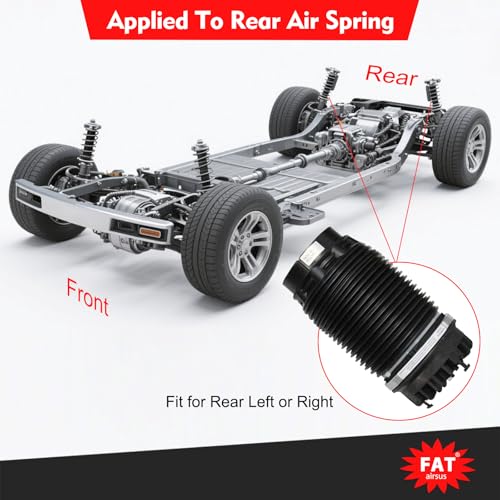 AIRSUSFAT 1Pc Rear Air Suspension Spring Bag for Dodge Ram 1500 2013-2018 Air Bellow 68248948AA 04877136AA 04877136AB 4877136AB - Image 4